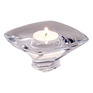 New Nambe Piroett Crystal Votive in Sealed Package